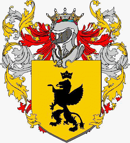 Coat of arms of family  - ref:3700