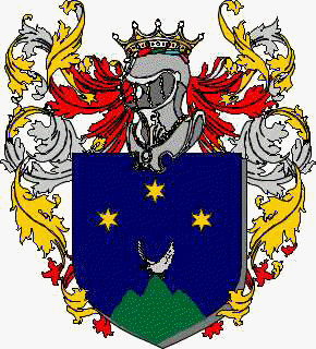 Coat of arms of family Avezzana