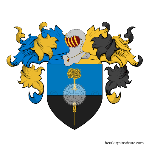 Coat of arms of family Cagliarini