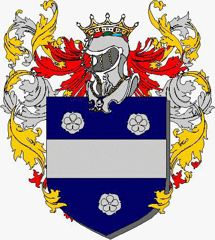 Coat of arms of family  - ref:3963