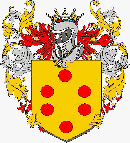 Coat of arms of family Sezzano