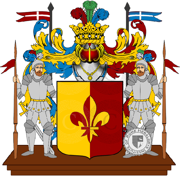 Coat of arms of family Tirgilio