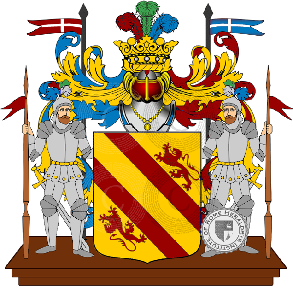 Wappen der Familie amalfitani