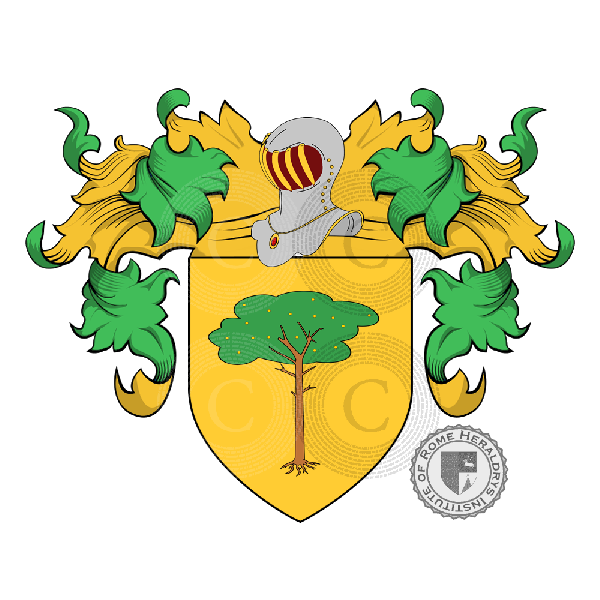 Escudo de la familia Vecchi (Firenze, Pisa, San Gimignano)