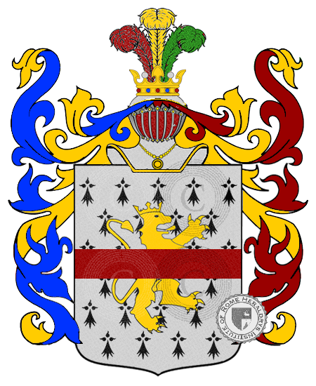 Wappen der Familie di vozzo
