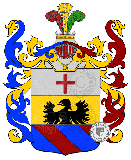 Coat of arms of family lusardo