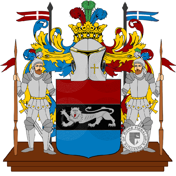 Coat of arms of family bilanzuoli