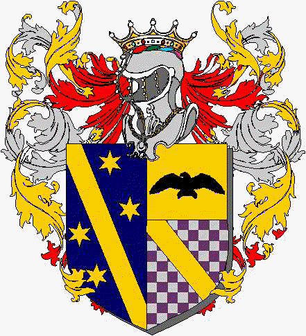 Coat of arms of family antici mattei