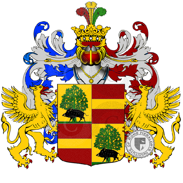 Coat of arms of family ascanio