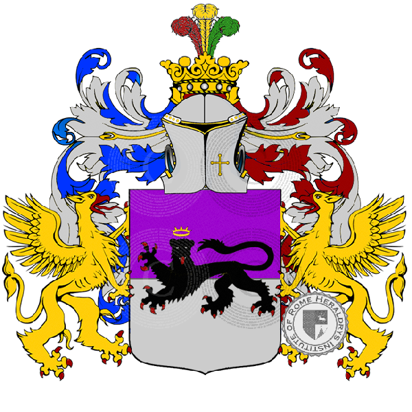Coat of arms of family bertizzolo