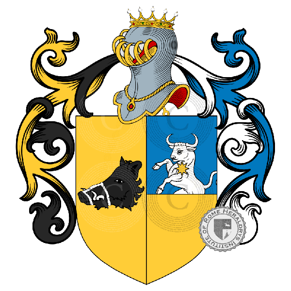 Wappen der Familie Baggi Muzzani