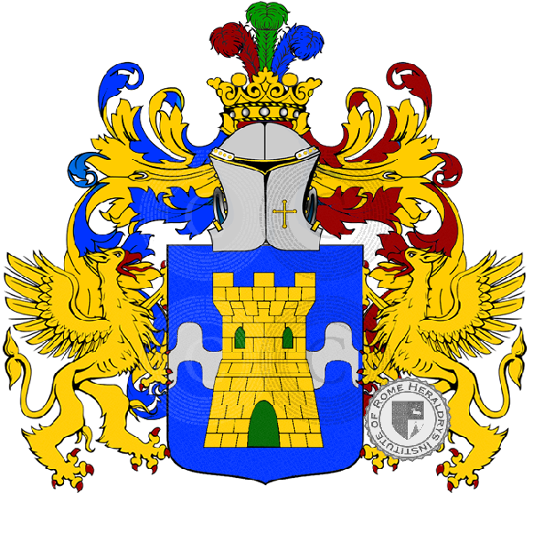 Coat of arms of family alifuoco