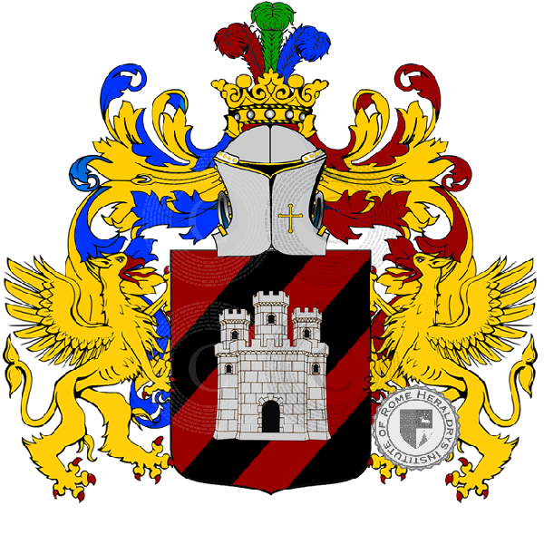 Coat of arms of family nozzi