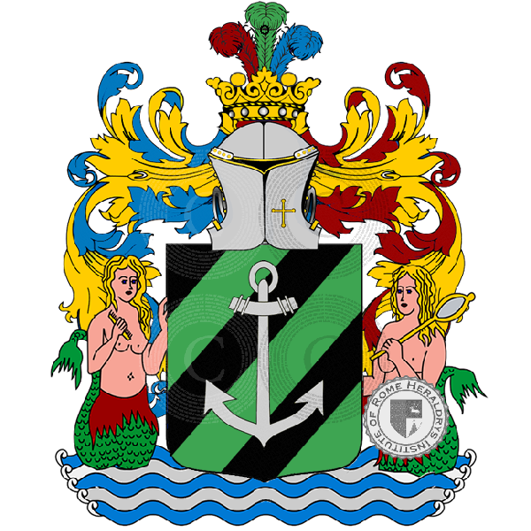 Coat of arms of family ceprini