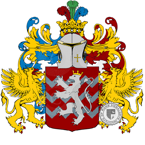 Coat of arms of family saponaro