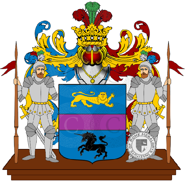 Coat of arms of family canfora