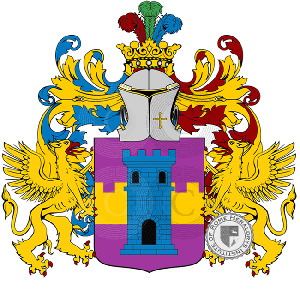 Coat of arms of family broccato