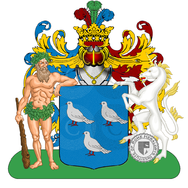 Coat of arms of family colombani
