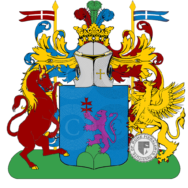 Coat of arms of family rosadini