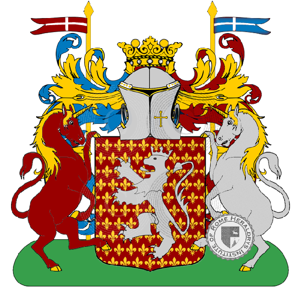 Coat of arms of family macciomei