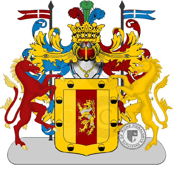 Coat of arms of family benavides
