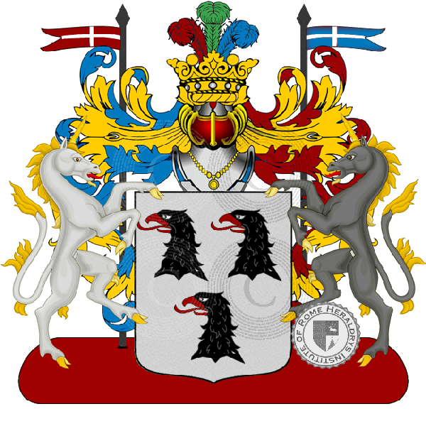 Coat of arms of family salerno