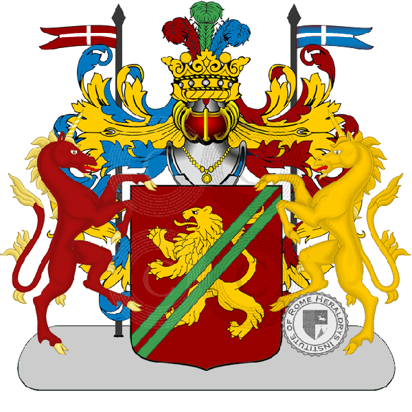 Coat of arms of family di letizia