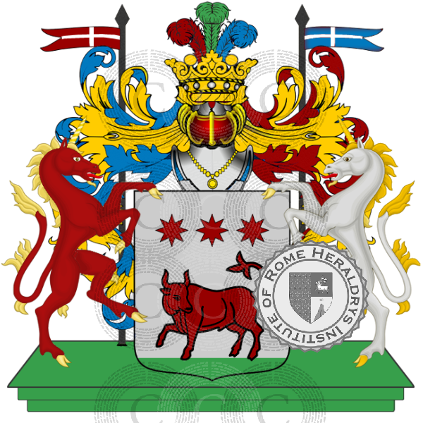 Coat of arms of family sisignano