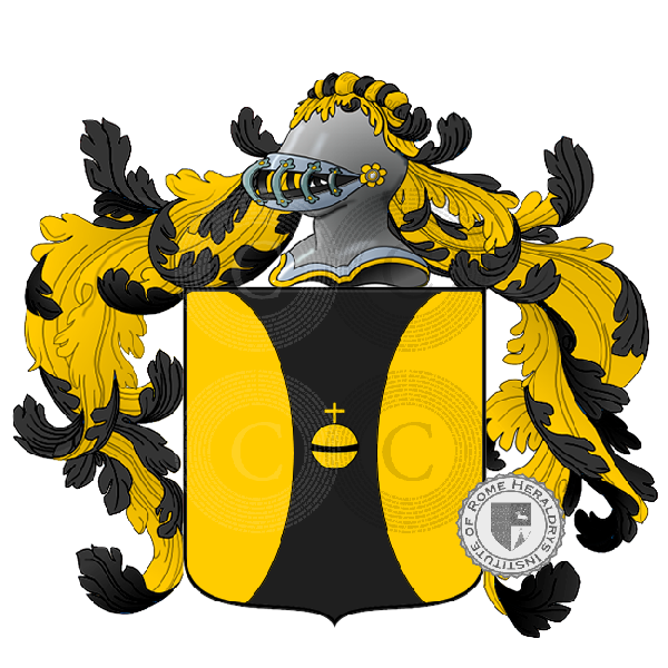 Coat of arms of family mibelli