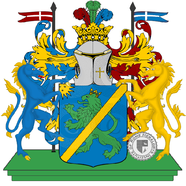 Coat of arms of family battistioli