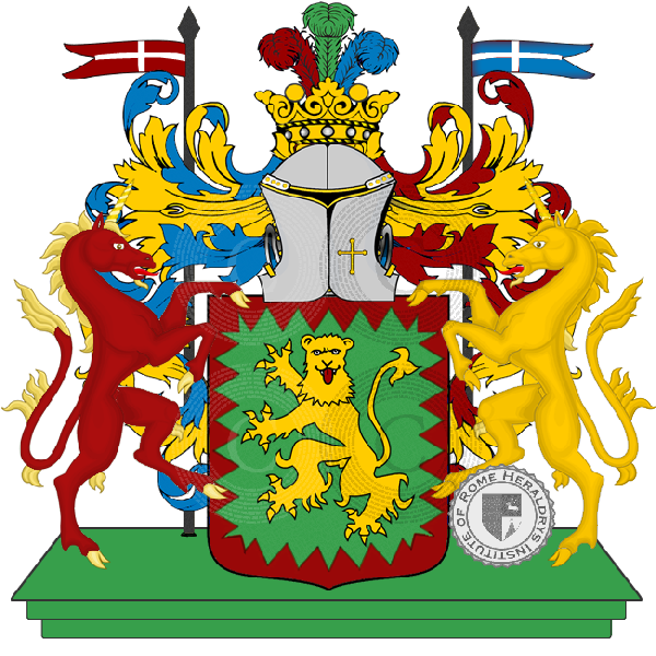 Coat of arms of family degan di diego