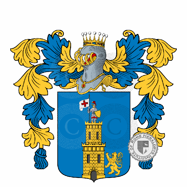 Wappen der Familie Gandolfo