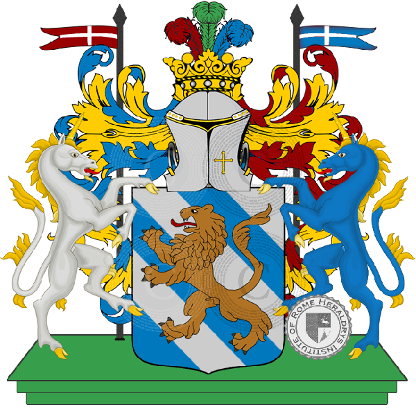 Coat of arms of family caramanti
