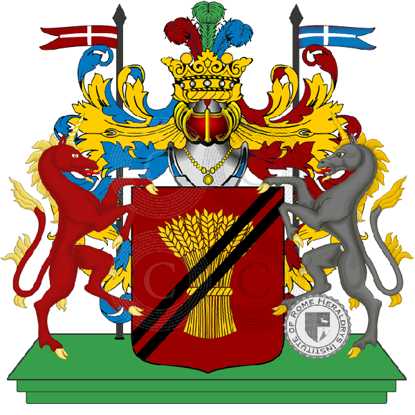Coat of arms of family pagnotta