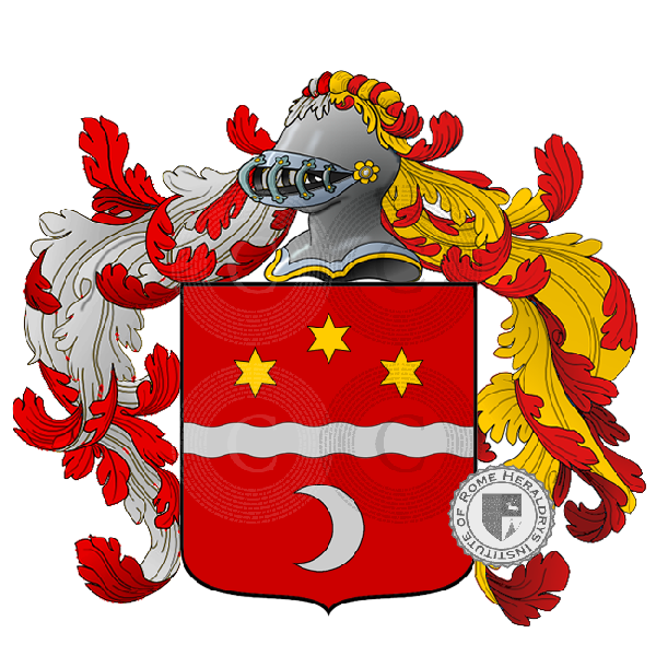 Wappen der Familie Menichelli