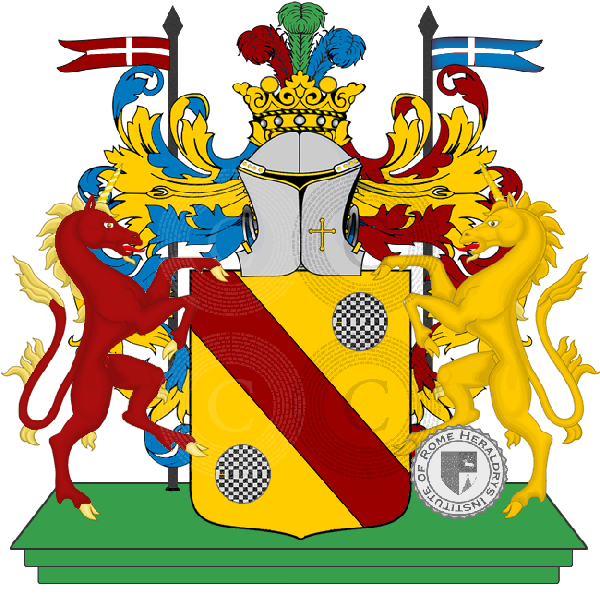 Coat of arms of family baldassa