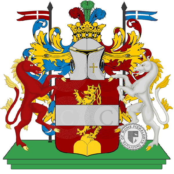Coat of arms of family sergiacomi