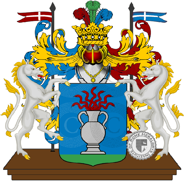 Coat of arms of family malavasi