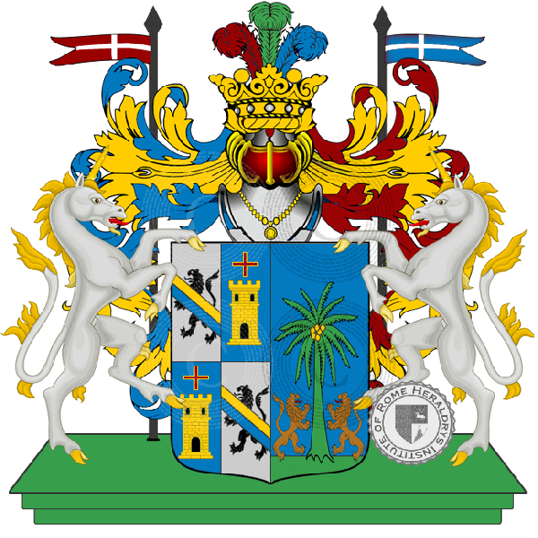 Wappen der Familie lunghi palmieri