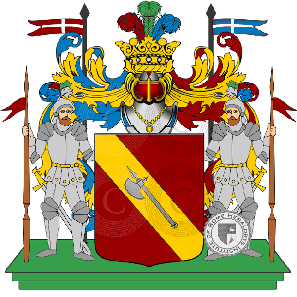 Coat of arms of family de campu