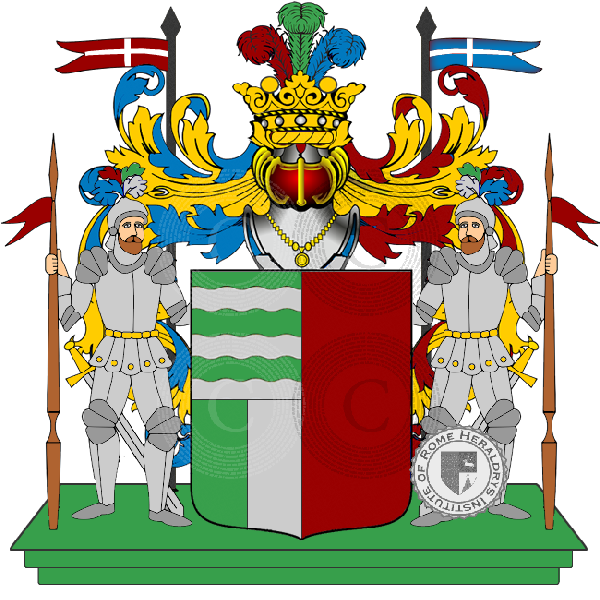 Coat of arms of family manuelli