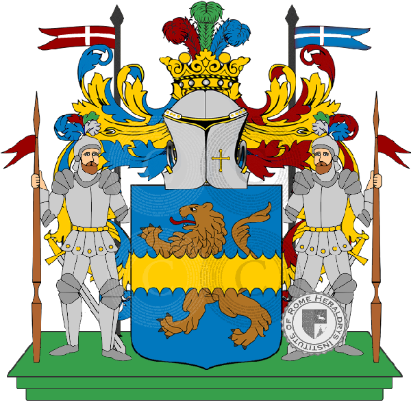 Coat of arms of family salsiccia