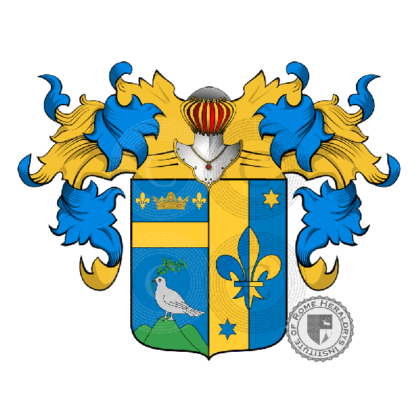 Coat of arms of family Massari Zavaglia