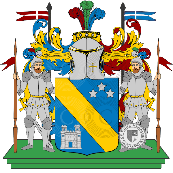 Coat of arms of family tortoli