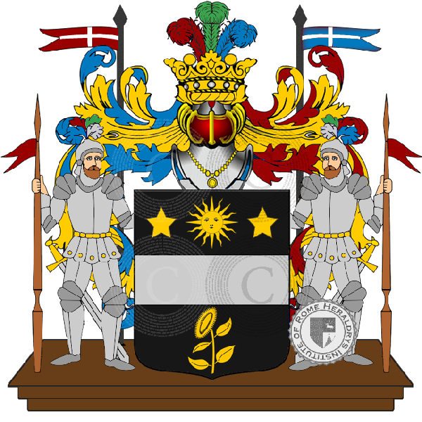Coat of arms of family Segault