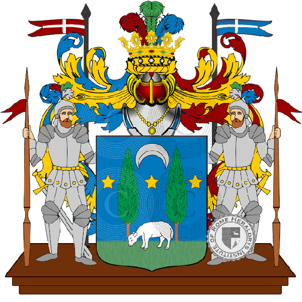 Coat of arms of family silvagni