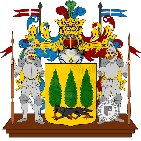 Coat of arms of family trevino