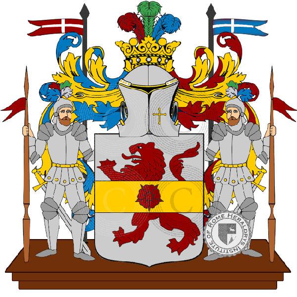 Coat of arms of family gradella