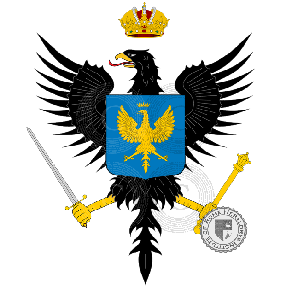 Coat of arms of family recalcati