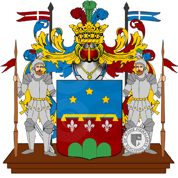 Coat of arms of family jacomini